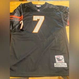 Bengals Esiason Throwback Jersey Stitched